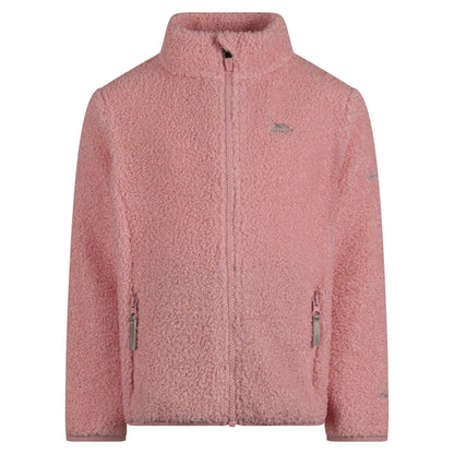 Baby Pink - Front - Trespass Girls Lunner AT300 Fleece