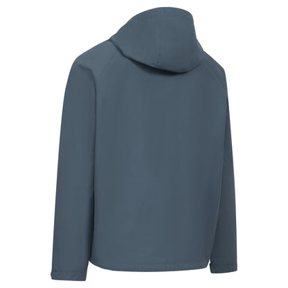 Dark Teal - Back - Trespass Mens Bayhead Waterproof Jacket