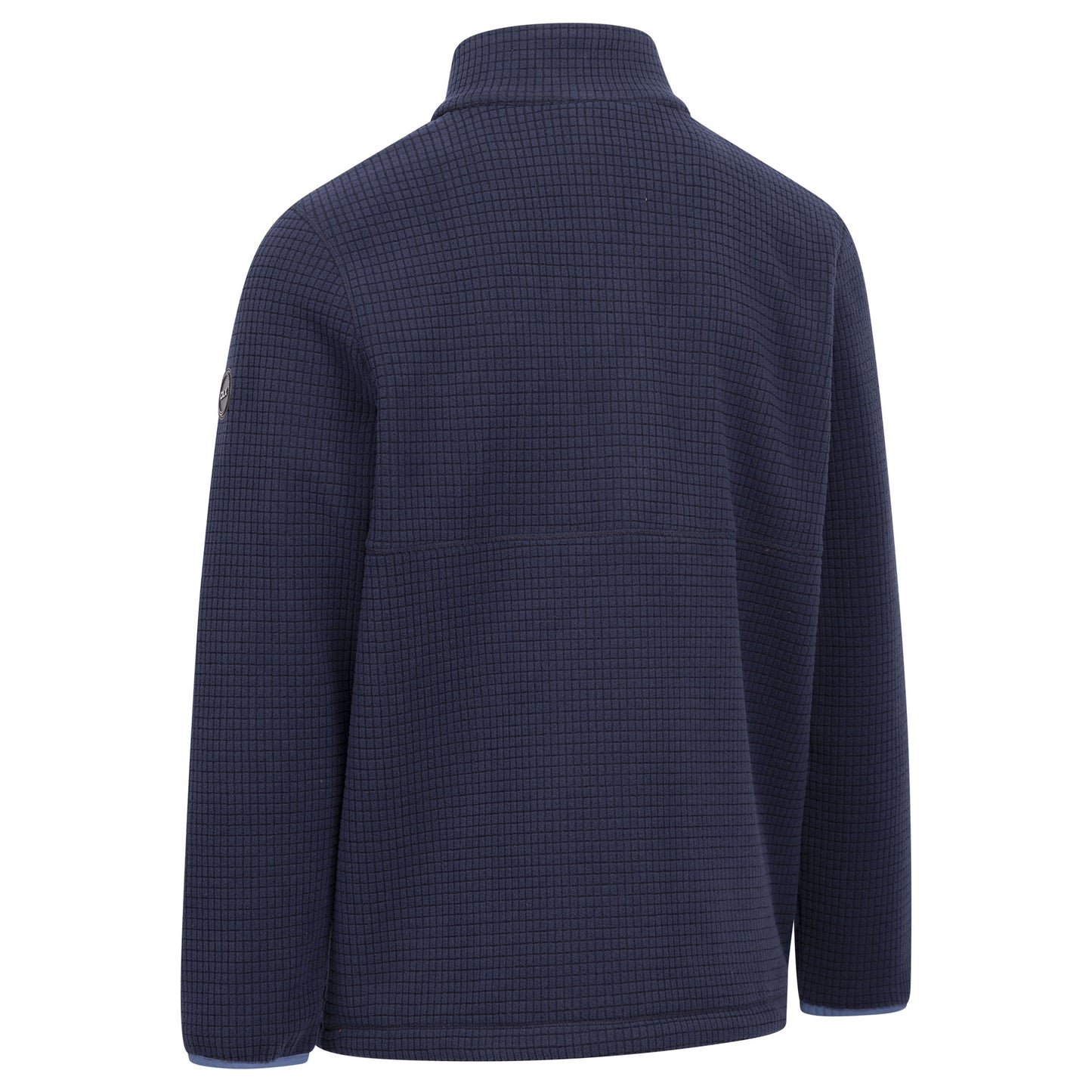 Navy Marl - Back - Trespass Womens-Ladies Oleary ll Printed Fleece Jacket