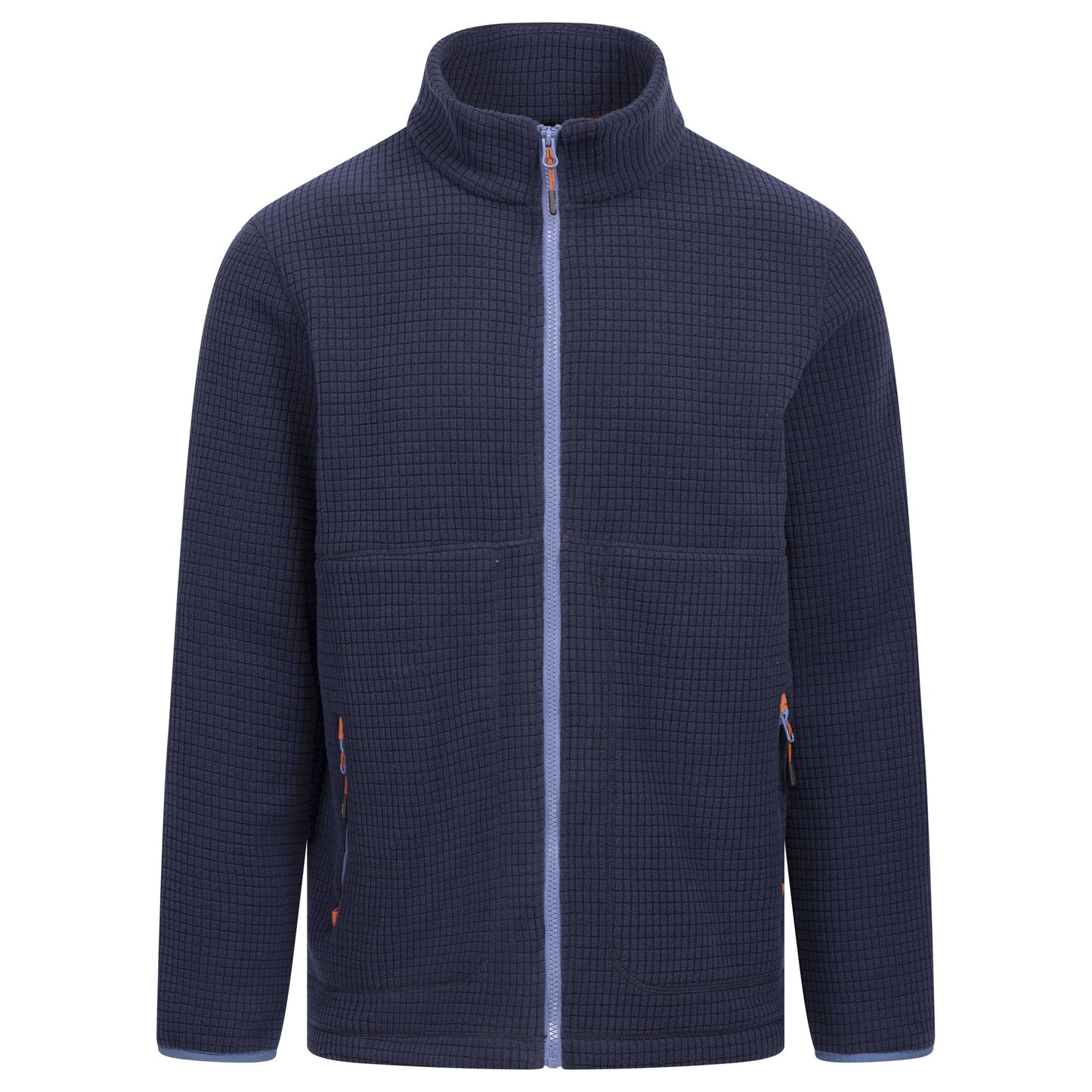 Navy Marl - Front - Trespass Womens-Ladies Oleary ll Printed Fleece Jacket