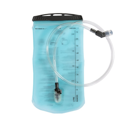 Clear Blue - Back - Trespass Quenched 2L Hydration Bladder