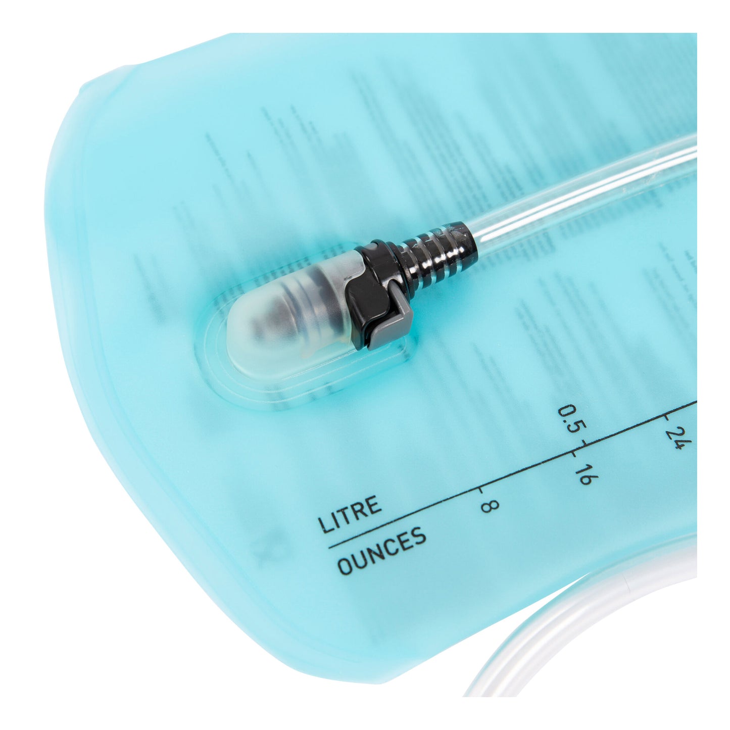 Clear Blue - Close up - Trespass Quenched 2L Hydration Bladder