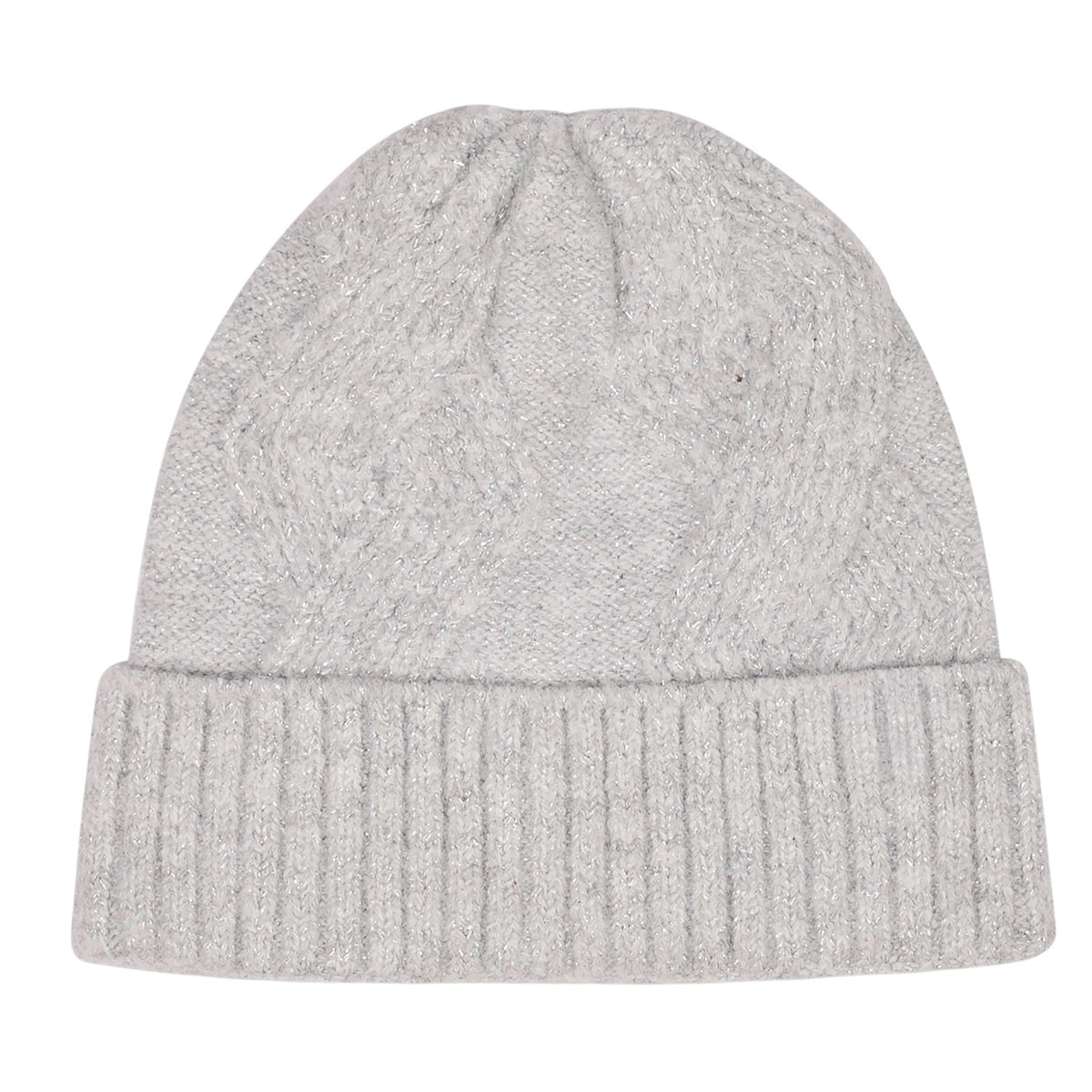 Grey Marl - Back - Trespass Womens-Ladies Jalen Knitted Beanie