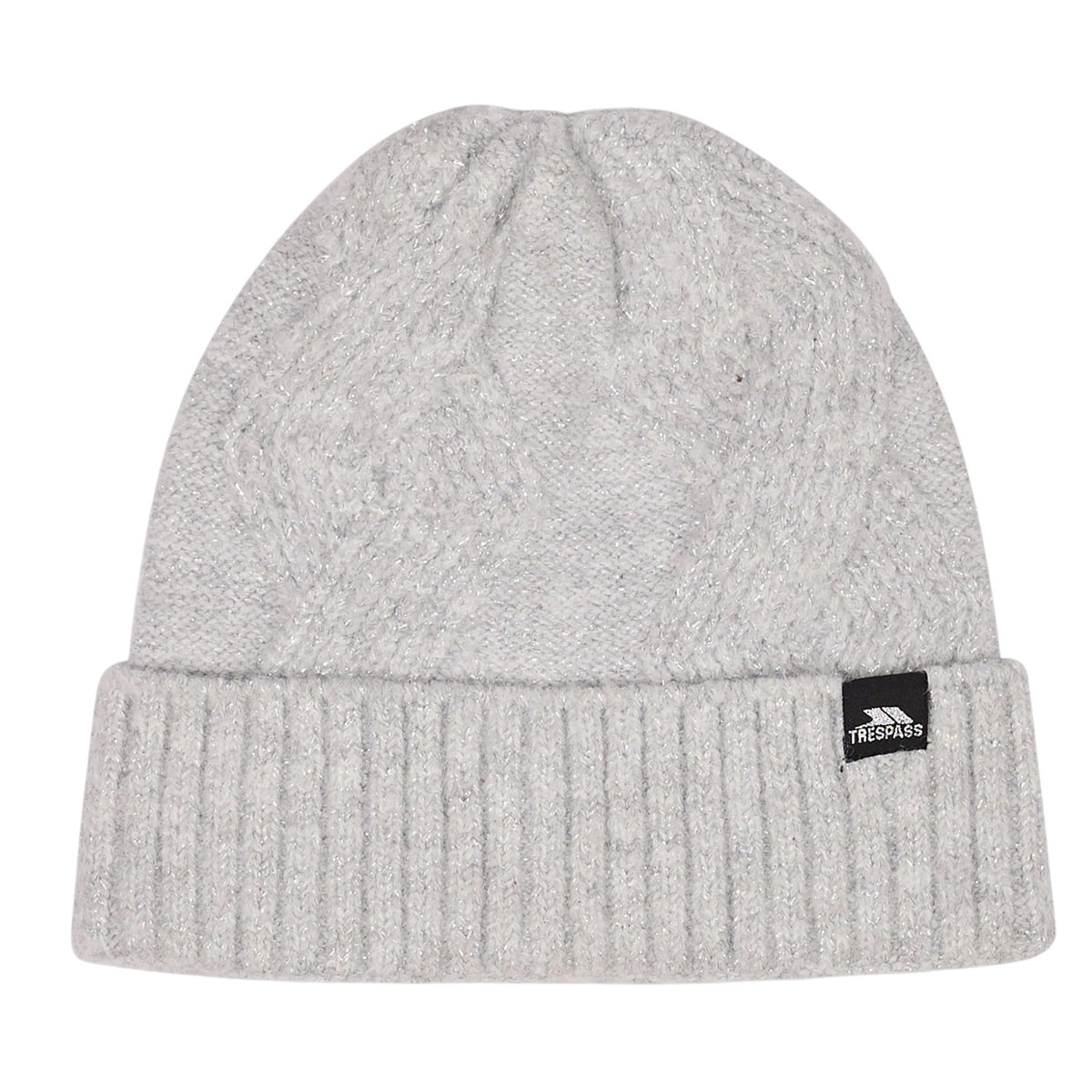 Grey Marl - Front - Trespass Womens-Ladies Jalen Knitted Beanie