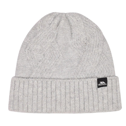 Grey Marl - Front - Trespass Womens-Ladies Jalen Knitted Beanie