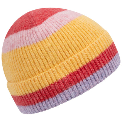 Soft Orange - Side - Trespass Womens-Ladies Akino Knitted Beanie