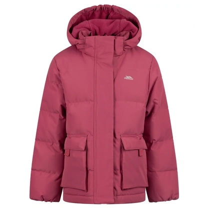 Rose Blush - Front - Trespass Girls Mallows Jacket
