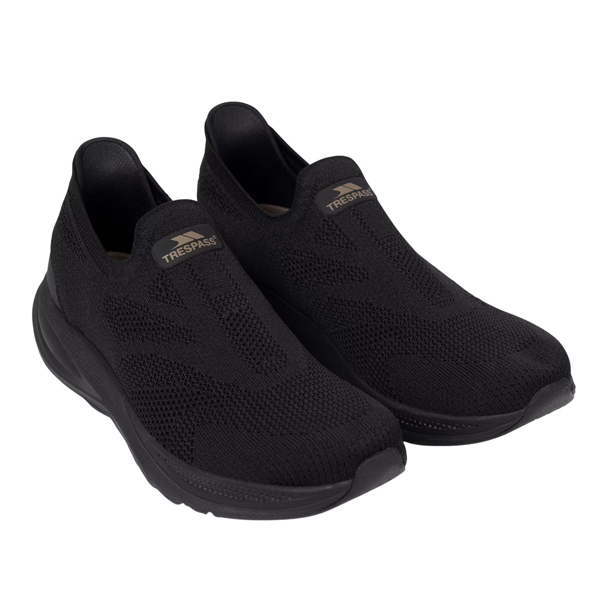 Black - Lifestyle - Trespass Unisex Adult Tone Trainers
