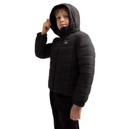 Black - Lifestyle - Trespass Boys Belcrest Padded Jacket