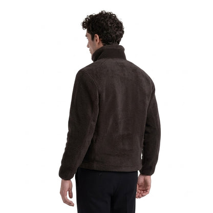 Charcoal - Lifestyle - Trespass Mens Brookes AT400 Fleece Top