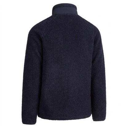 Navy - Back - Trespass Mens Brookes AT400 Fleece Top