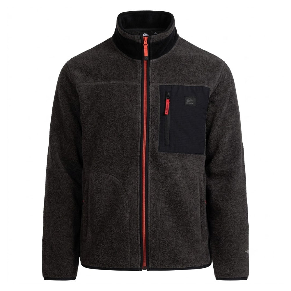 Charcoal - Front - Trespass Mens Brookes AT400 Fleece Top