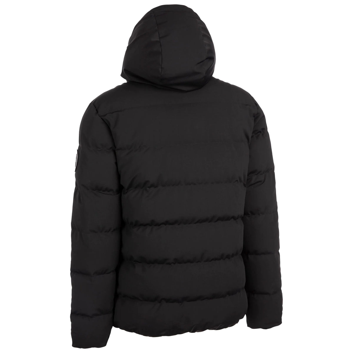 Black - Back - Trespass Mens Thompson DLX Down Jacket