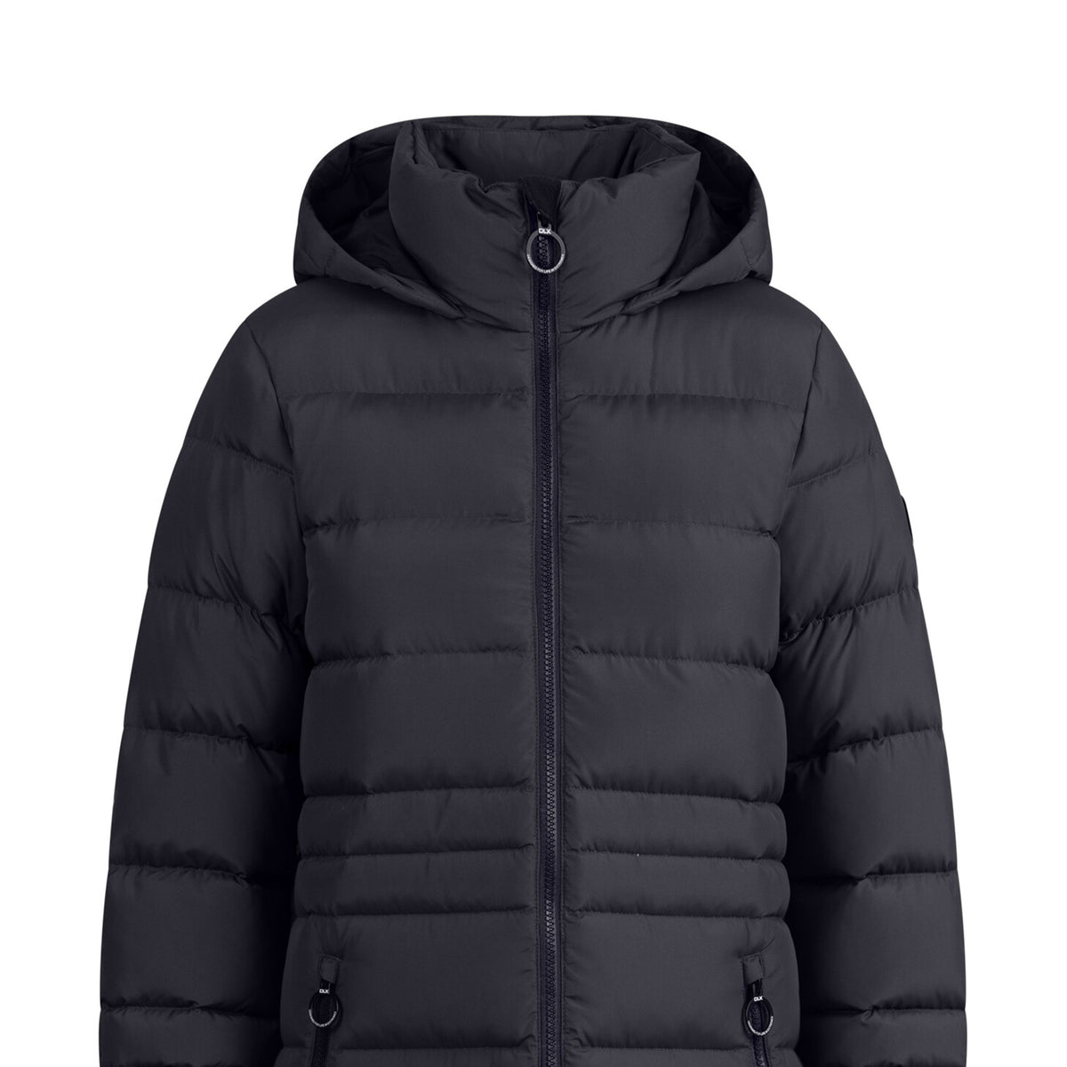 Black - Side - Trespass Womens-Ladies Eilidh DLX Down Jacket