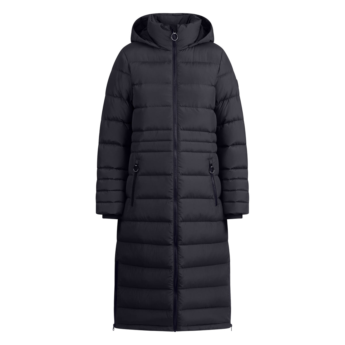 Black - Front - Trespass Womens-Ladies Eilidh DLX Down Jacket