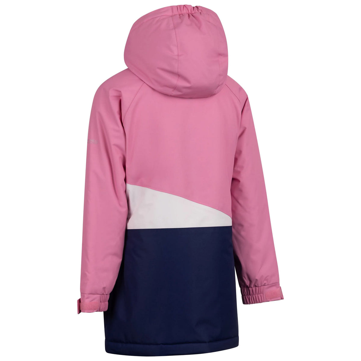 Pink - Back - Trespass Girls Bligh Jacket