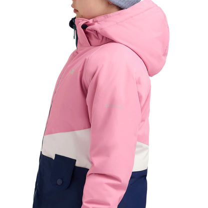 Pink - Side - Trespass Girls Bligh Jacket