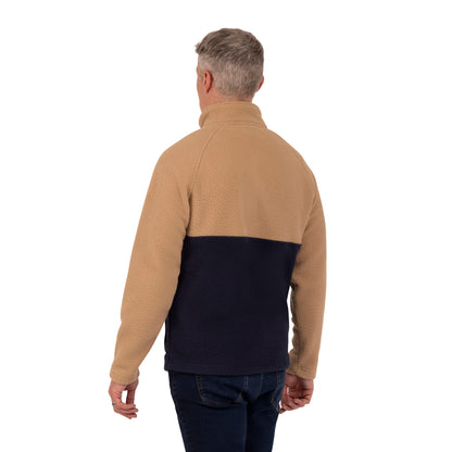 Beige - Lifestyle - Trespass Mens North AT200 Fleece Top