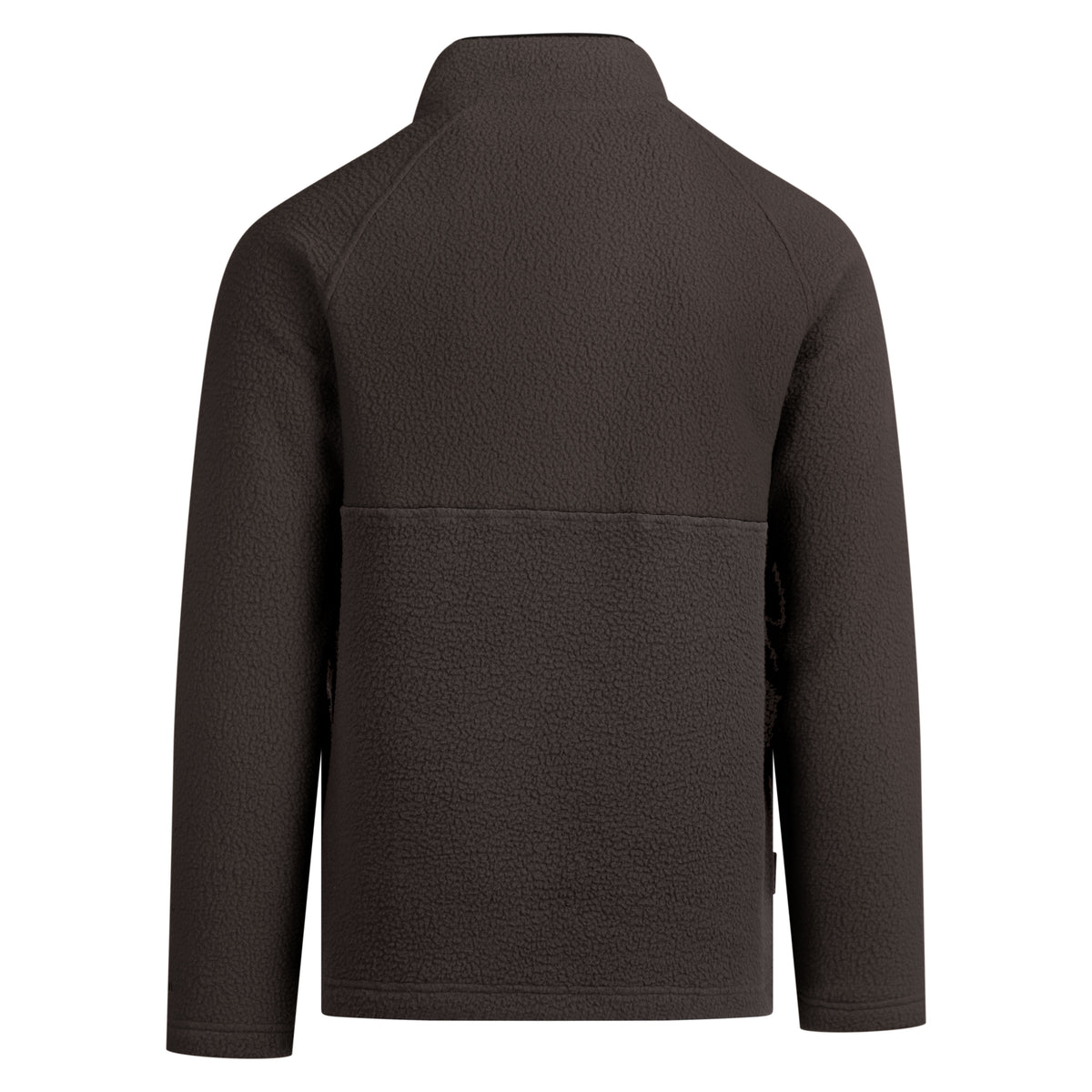 Charcoal - Back - Trespass Mens North AT200 Fleece Top
