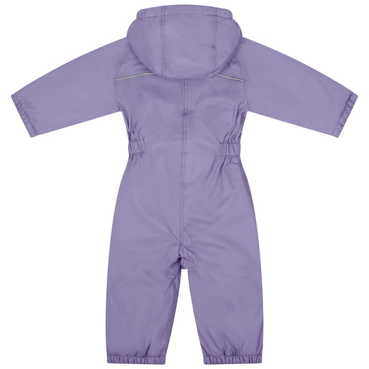 Wisteria - Back - Trespass Baby Dripdrop Snowsuit
