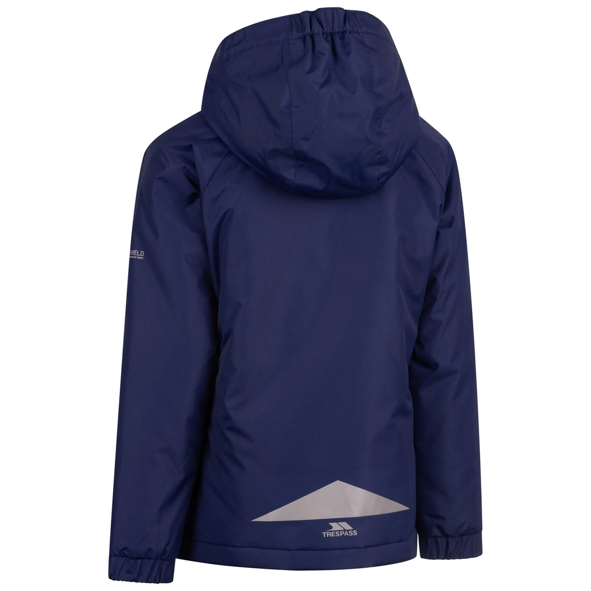 Sapphire Blue - Back - Trespass Girls Rossa Padded Waterproof Jacket