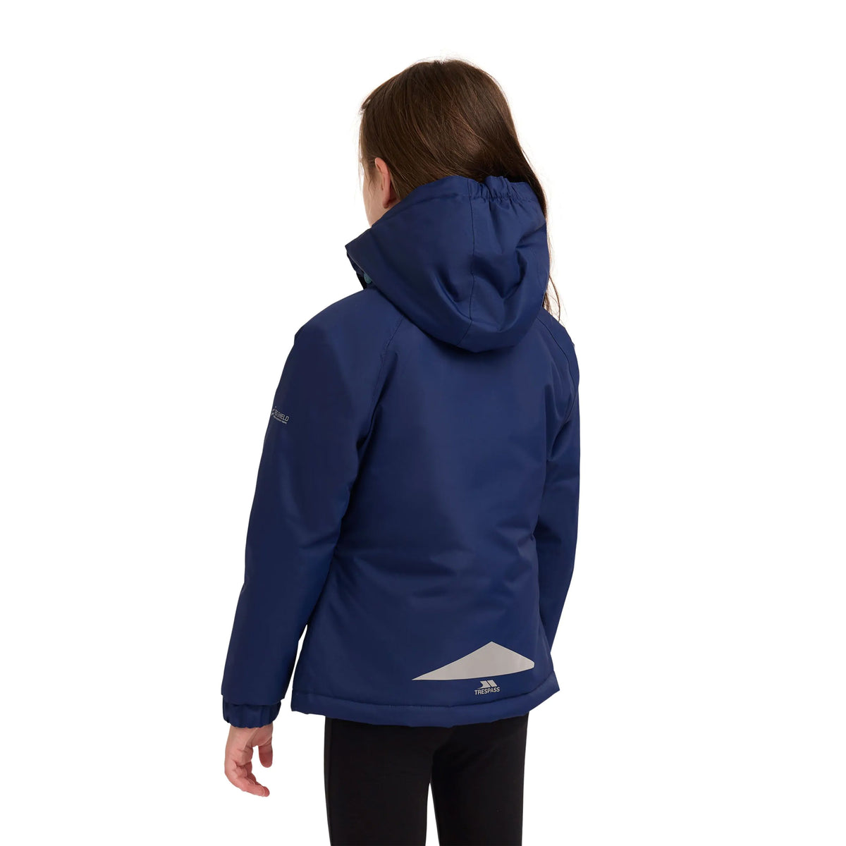 Sapphire Blue - Lifestyle - Trespass Girls Rossa Padded Waterproof Jacket