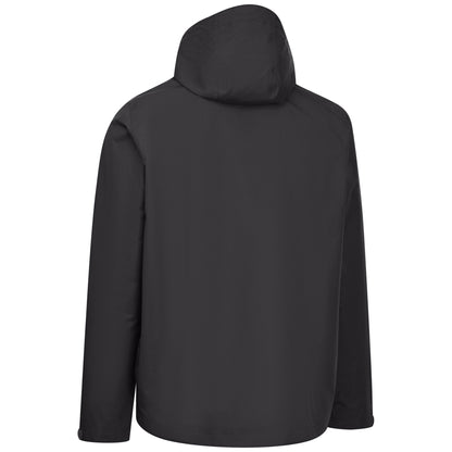 Dark Grey - Back - Trespass Mens Fyfinn Padded Waterproof Jacket