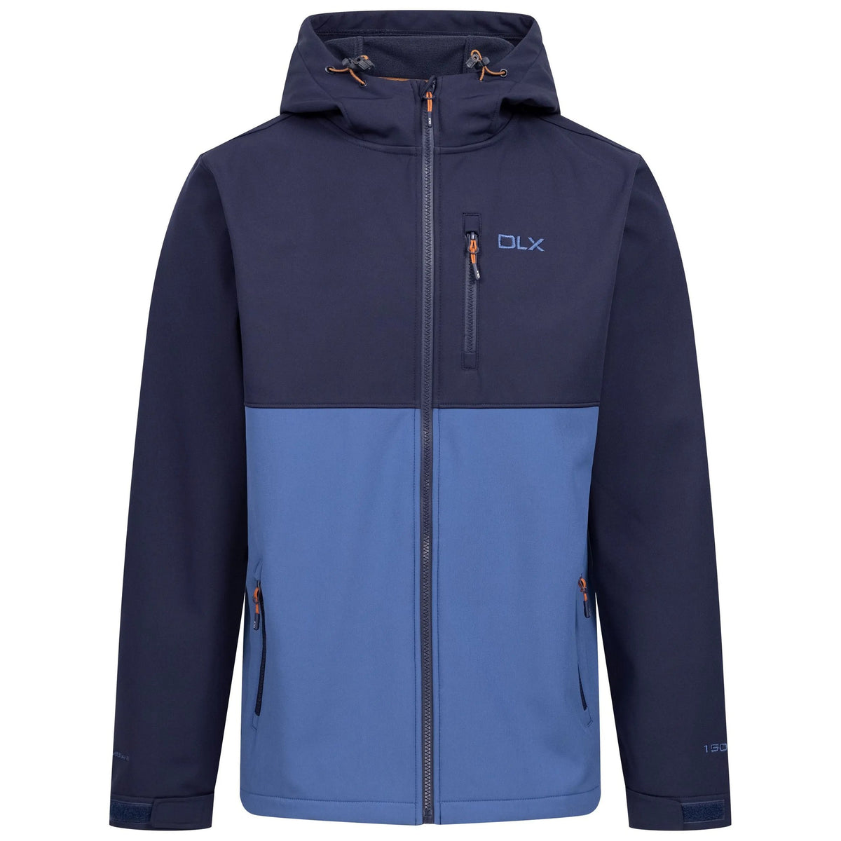 Navy - Front - Trespass Mens Flanagan DLX Soft Shell Jacket