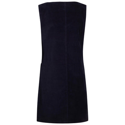 Navy - Back - Trespass Womens-Ladies Tarissa Corduroy Pinafore Dress