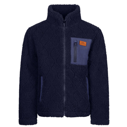 Navy - Front - Trespass Unisex Adult Southford Fleece Jacket
