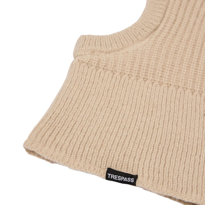 Beige - Close up - Trespass Childrens-Kids Bacary Balaclava