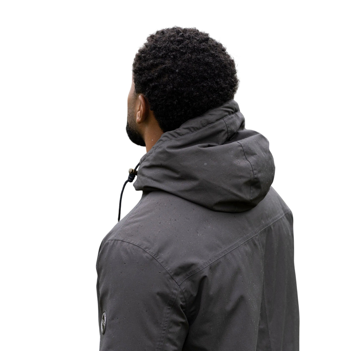 Charcoal - Pack Shot - Trespass Mens Macleod DLX Padded Waterproof Jacket