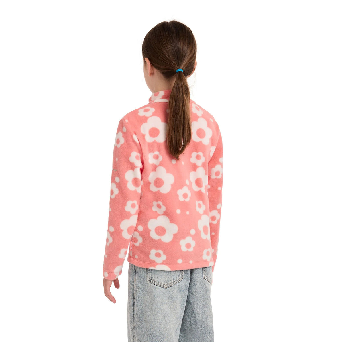 Peach Pink - Pack Shot - Trespass Childrens-Kids Melsa AT200 Fleece Jacket
