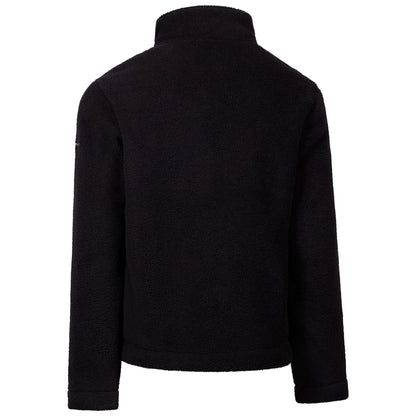 Black - Back - Trespass Childrens-Kids Willowglen Fleece Jacket