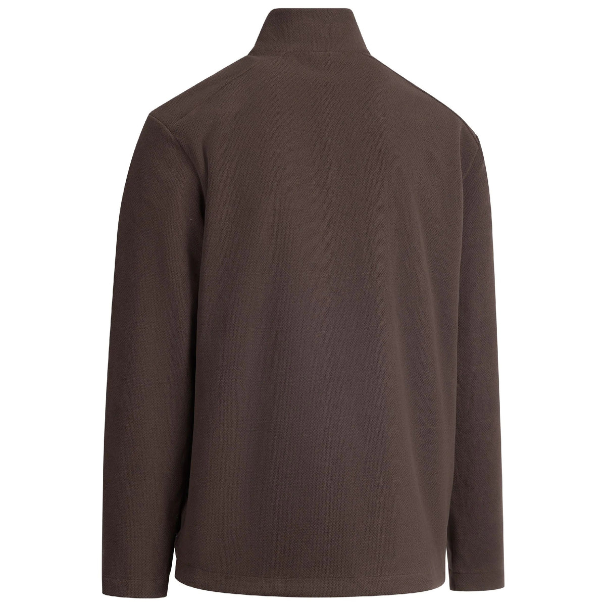 Charcoal - Back - Trespass Mens Fyne Fleece Jacket