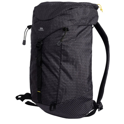 Black - Back - Trespass Lunaris 20L Backpack