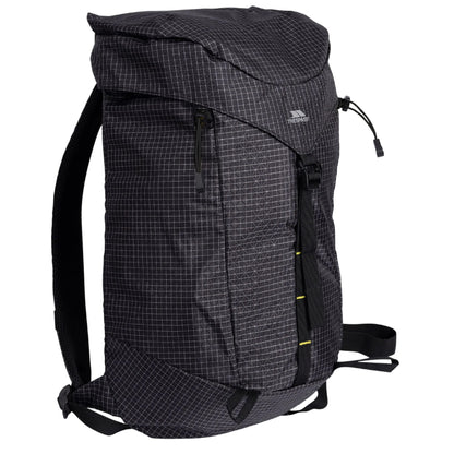 Black - Close up - Trespass Lunaris 20L Backpack
