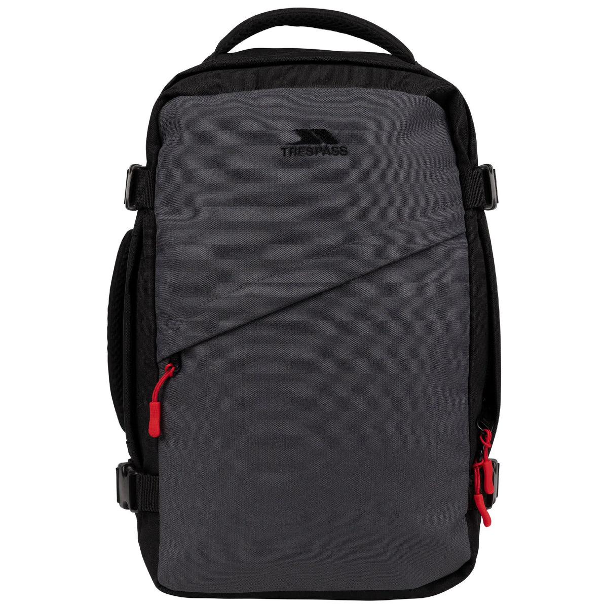 Black - Front - Trespass Ervol 24L Cabin Bag