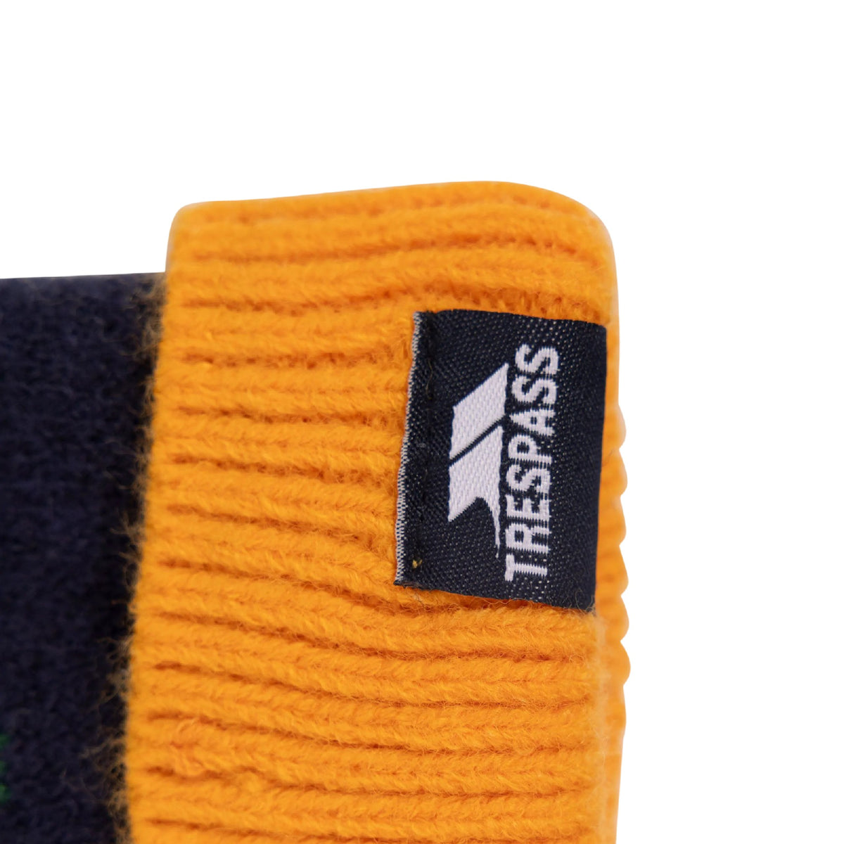 Navy - Back - Trespass Boys Paxon Knitted Gloves