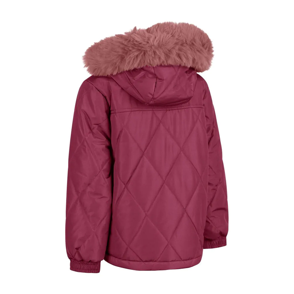 Rose Blush - Back - Trespass Girls Daven Jacket