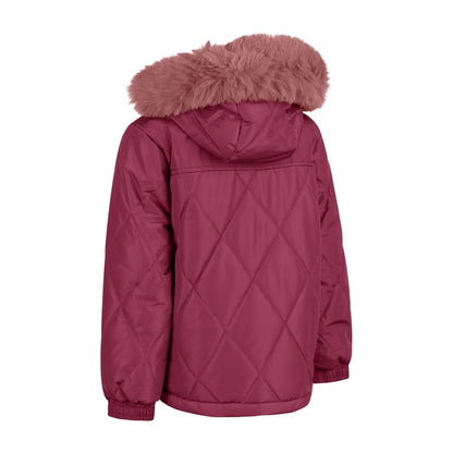 Rose Blush - Back - Trespass Girls Daven Jacket