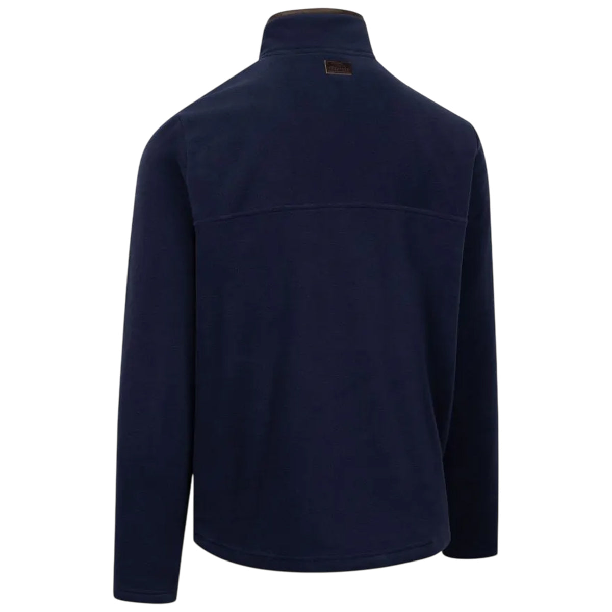 Navy - Back - Trespass Mens Huntar Fleece Top