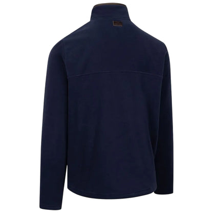 Navy - Back - Trespass Mens Huntar Fleece Top