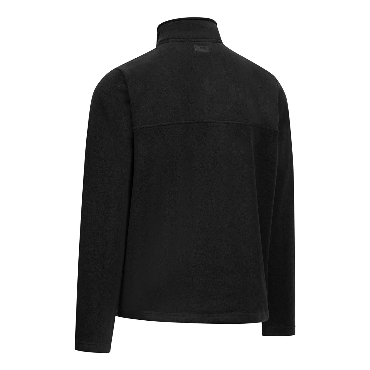 Black - Back - Trespass Mens Huntar Fleece Top
