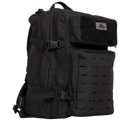 Black - Side - Trespass Tactara 45L Backpack