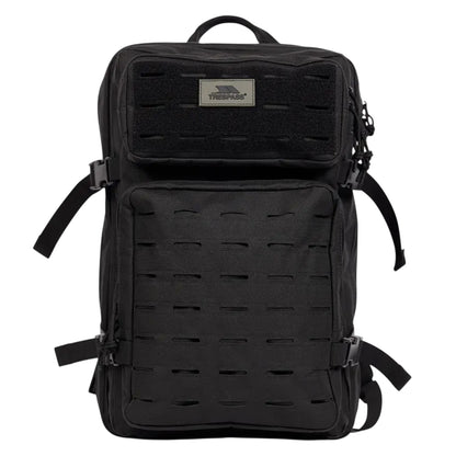Black - Front - Trespass Tactara 45L Backpack