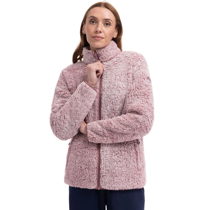 Rose - Pack Shot - Trespass Womens-Ladies Feathery Fleece Jacket
