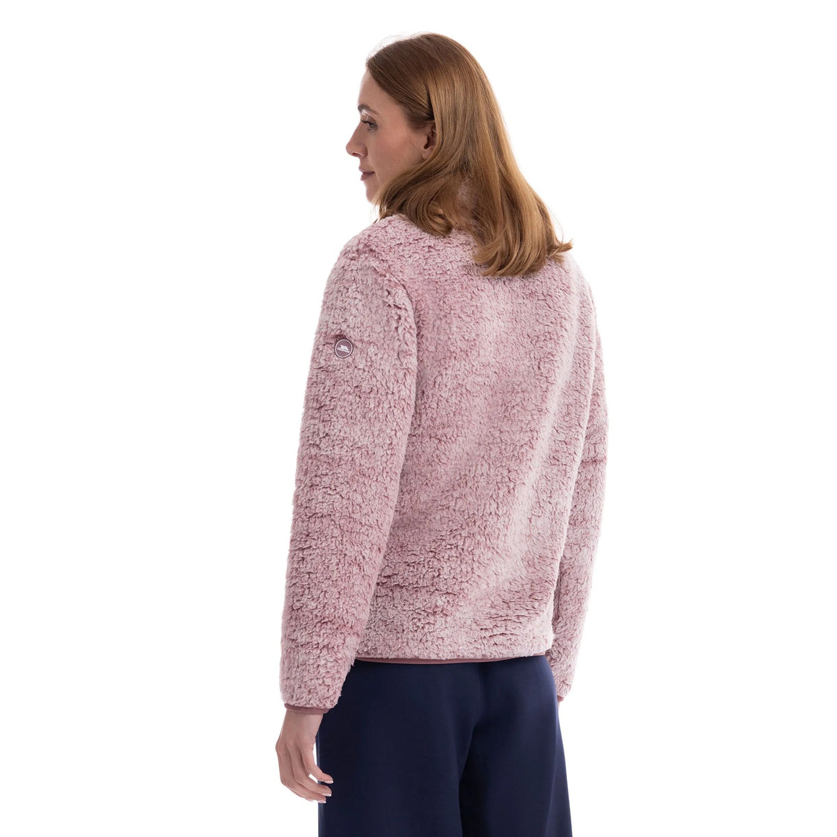 Rose - Close up - Trespass Womens-Ladies Feathery Fleece Jacket
