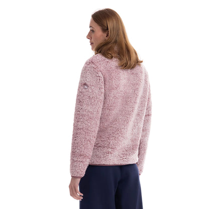 Rose - Close up - Trespass Womens-Ladies Feathery Fleece Jacket