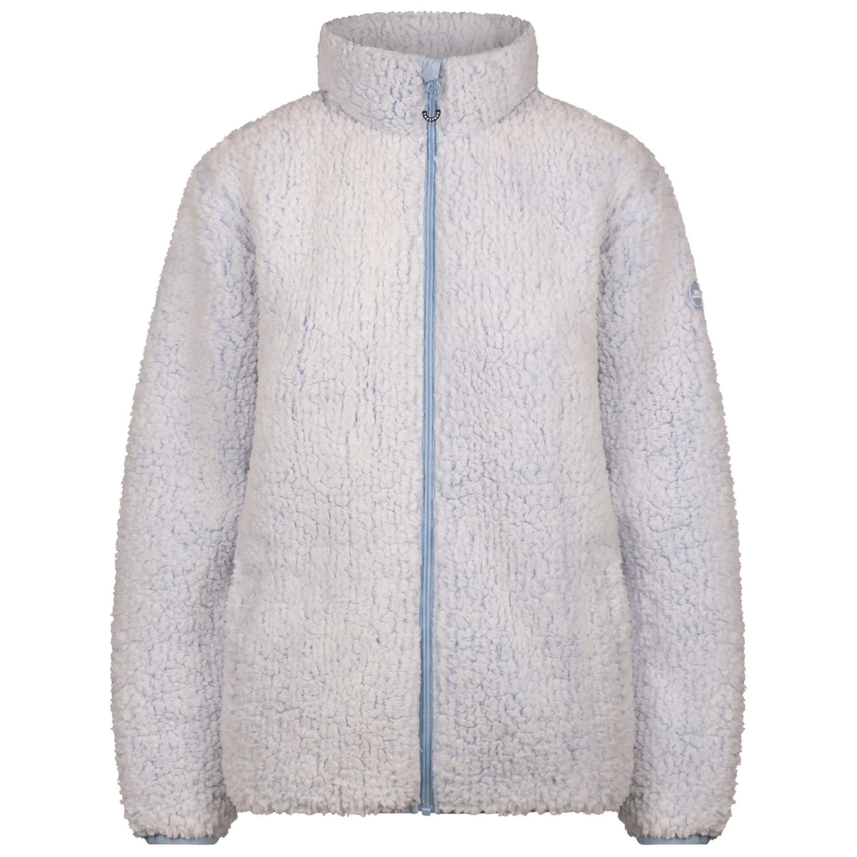 Blue Haze - Front - Trespass Womens-Ladies Feathery Fleece Jacket